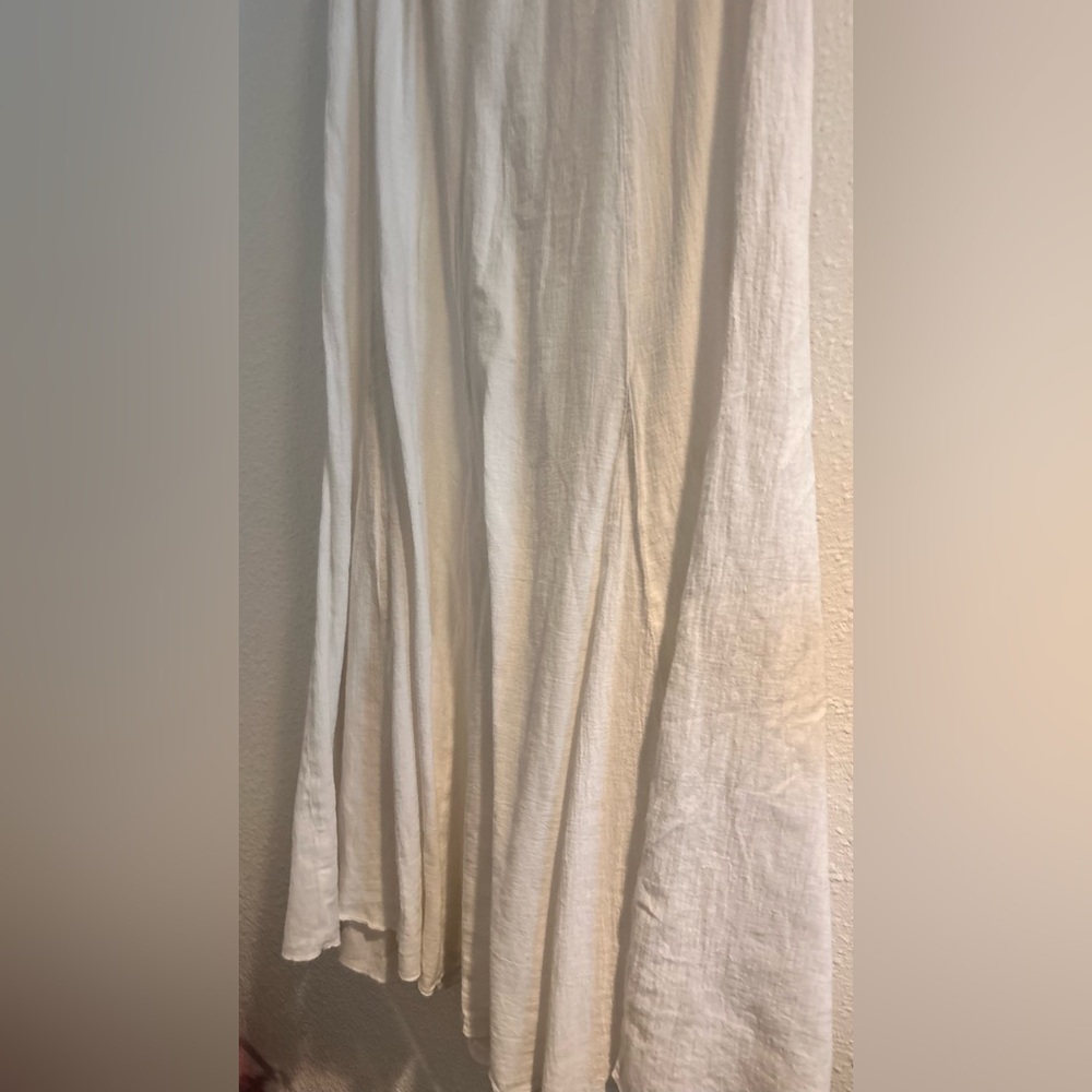 VENUS White and Tan Maxi Skirt - Picture 3 of 6